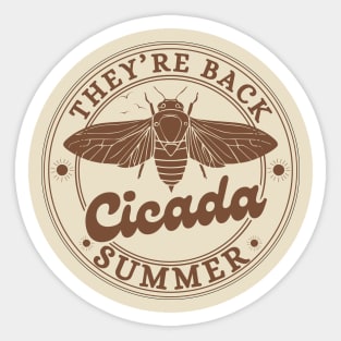 Cicada Sticker